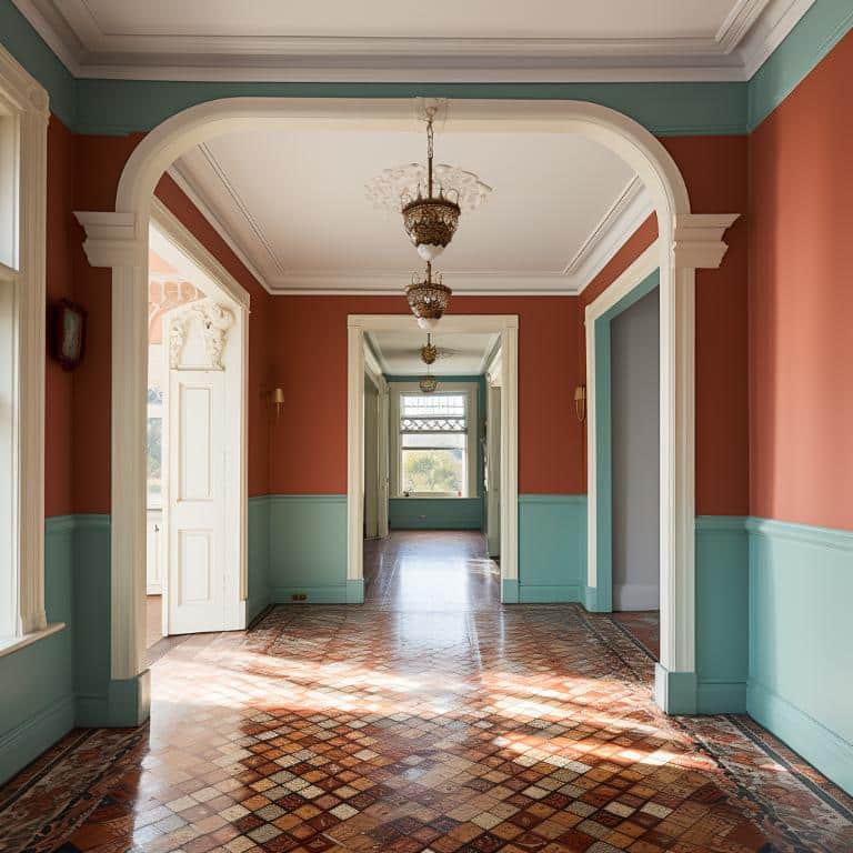 Beaumaris Interior Hallway Paint Finish