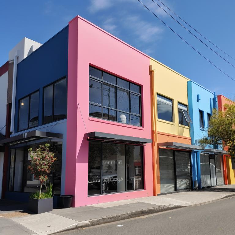 Collingwood commercial building painting