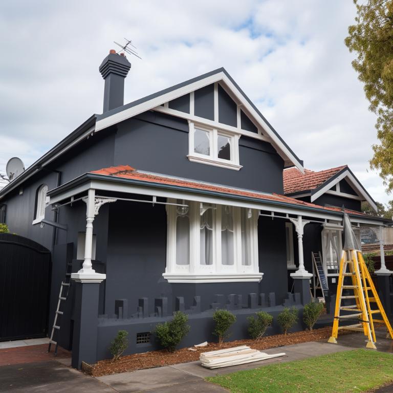 Kingsville exterior house painting