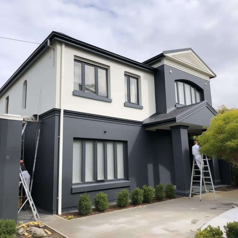 Moorabbin large exterior house paint job