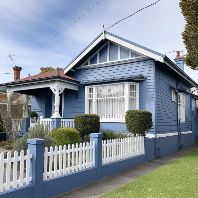 Port Melbourne small exterior house paint job