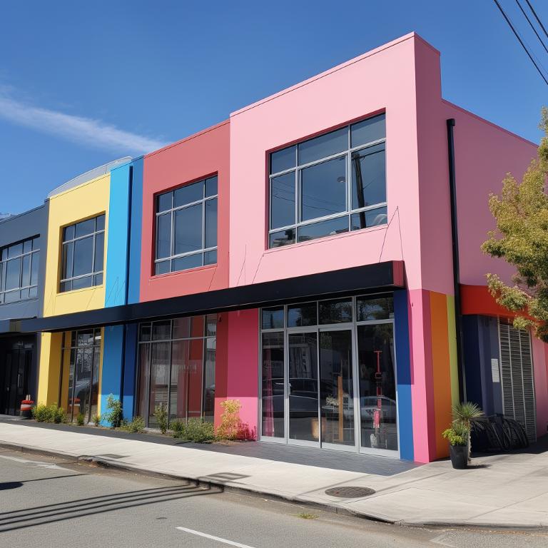 Carlton commercial building painting