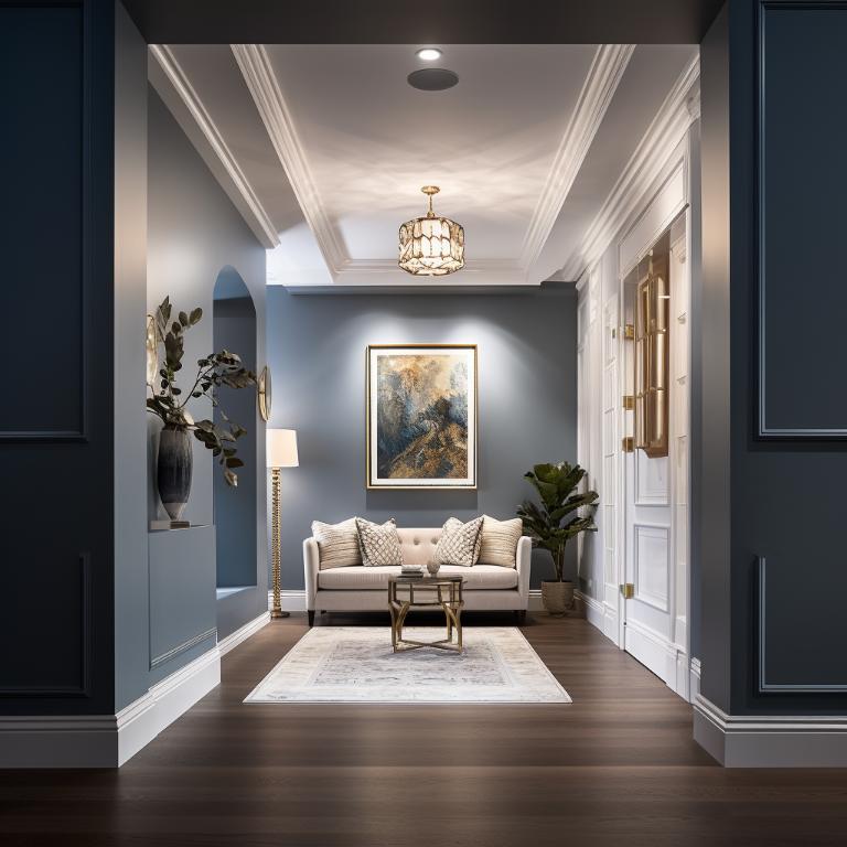 Collingwood Interior Hallway Paint Finish