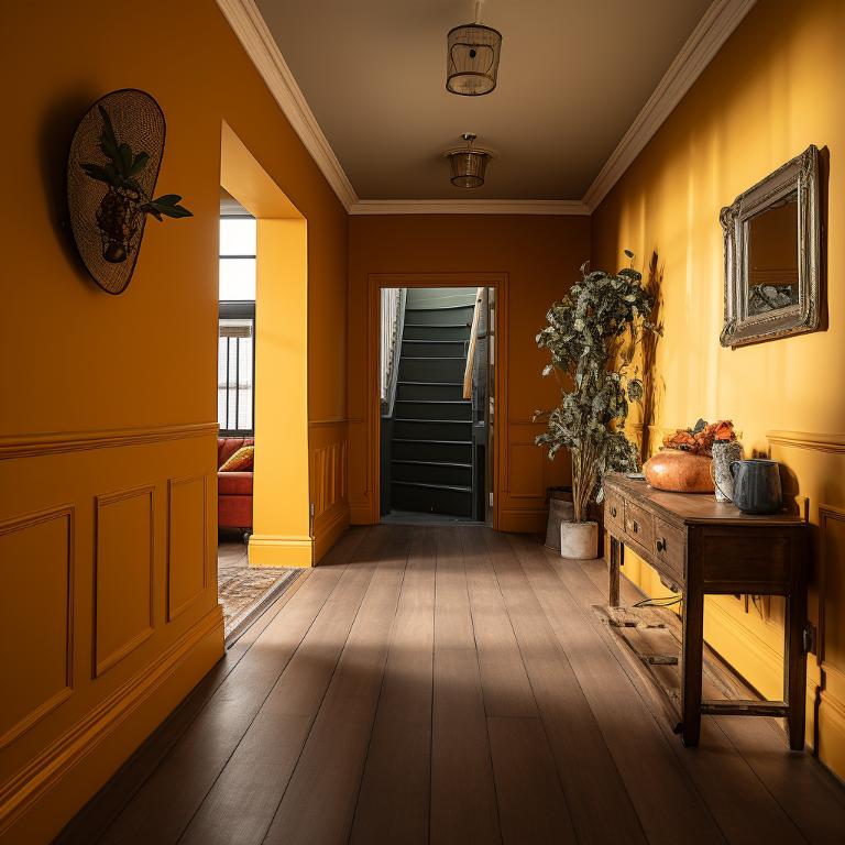 Docklands Interior Hallway Paint Finish