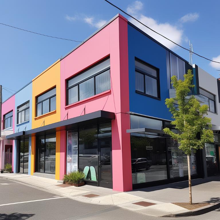 Eltham commercial building painting