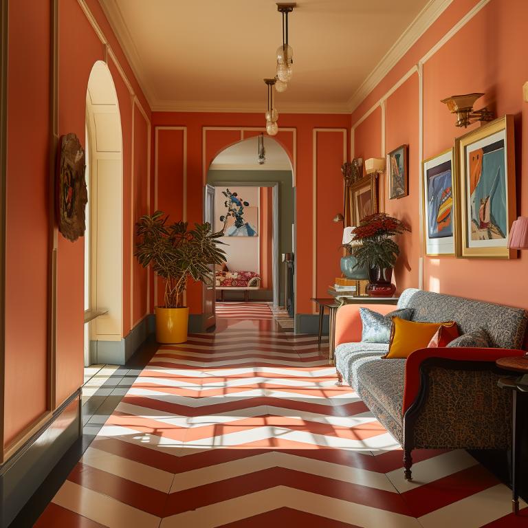 Highett Interior Hallway Paint Finish