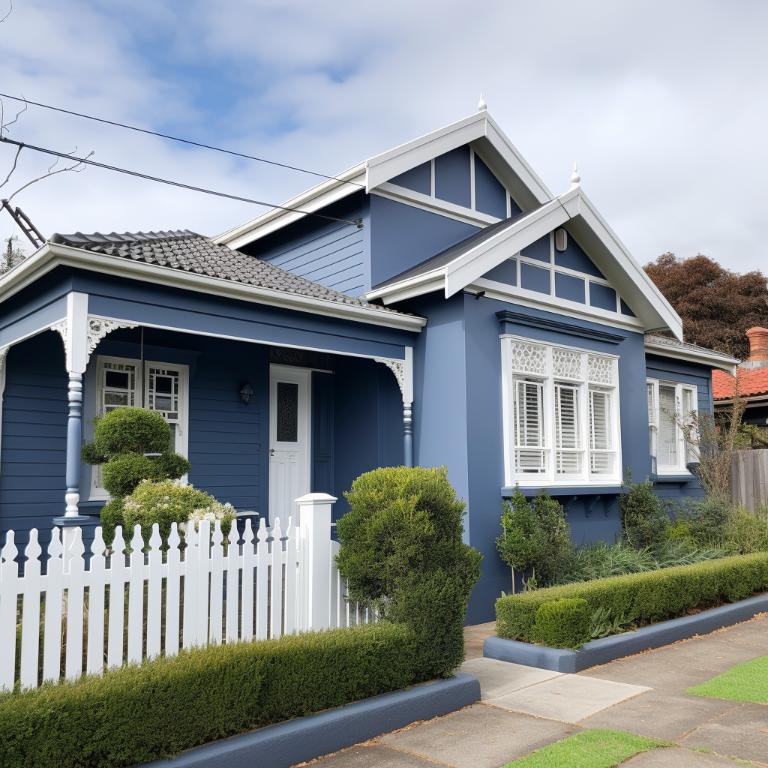 Highett large exterior house paint job
