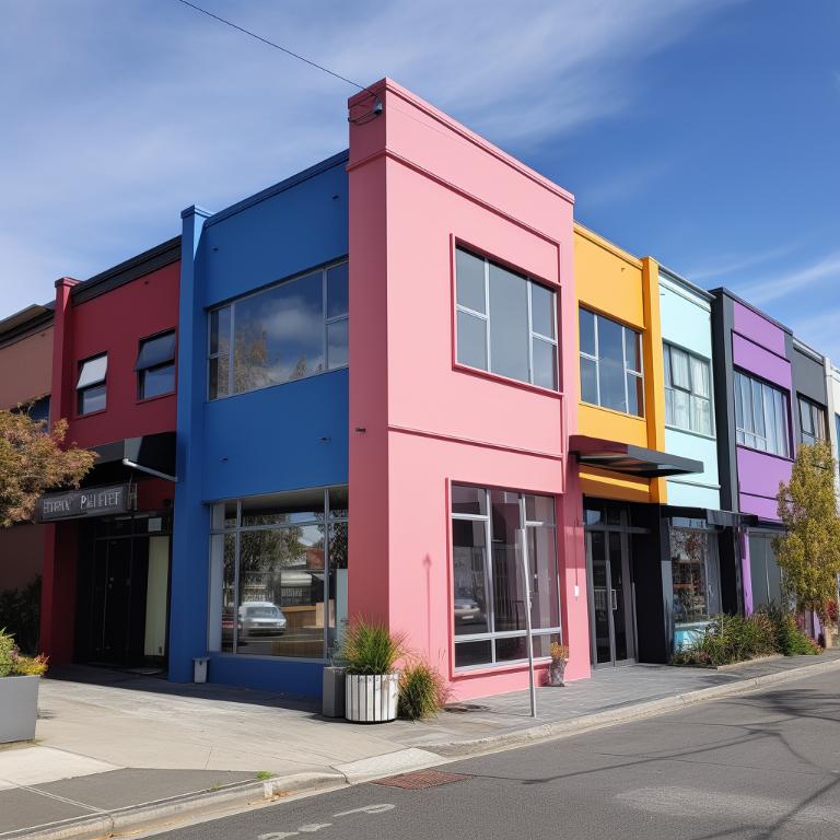 Kingsville commercial building painting
