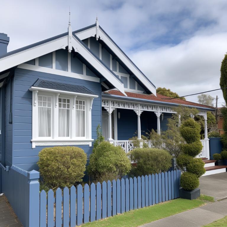 Maribyrnong small exterior house paint job