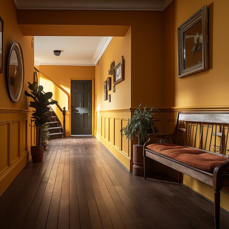 Middle Park Interior Hallway Paint Finish