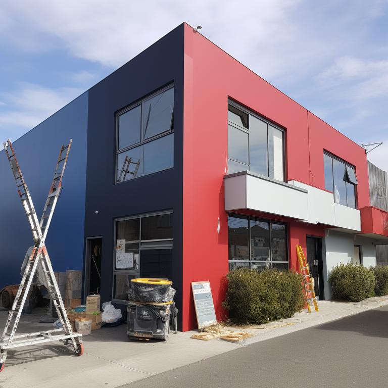 Middle Park commercial building painting