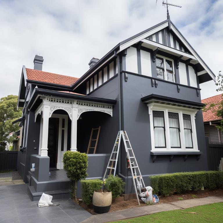 Sandringham exterior house painting